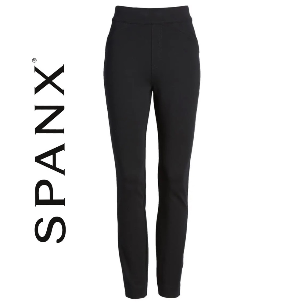 SPANX The Perfect Pant Ankle Back Seam Skinny Black S